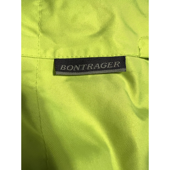 Bontrager Men’s Neon Full Zip Lightweight Windbreaker Cycling Jacket Size L - Picture 3 of 5